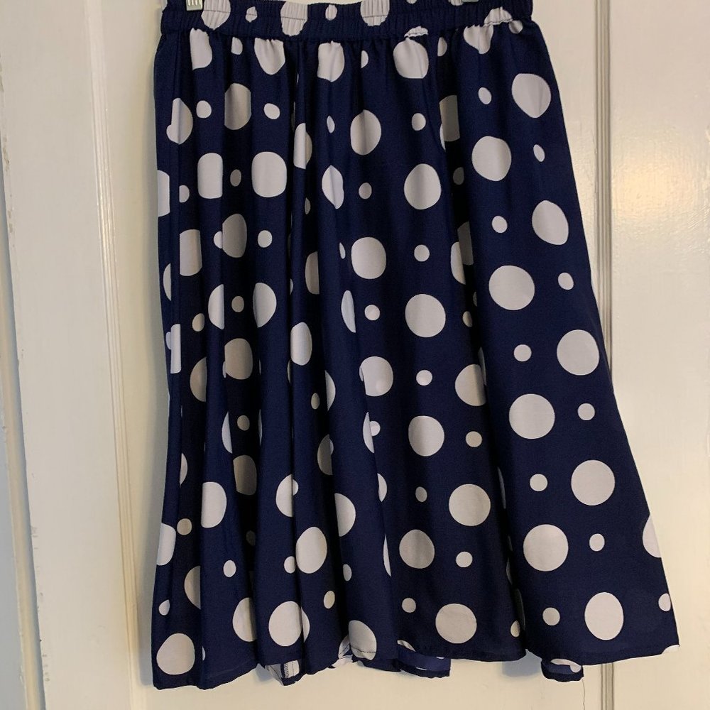 Navy Blue Skirt